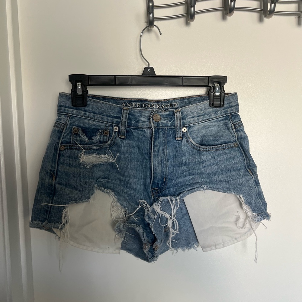 American Eagle Jean short shorts
